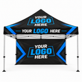 10×10 canopy + 1 Full Wall
