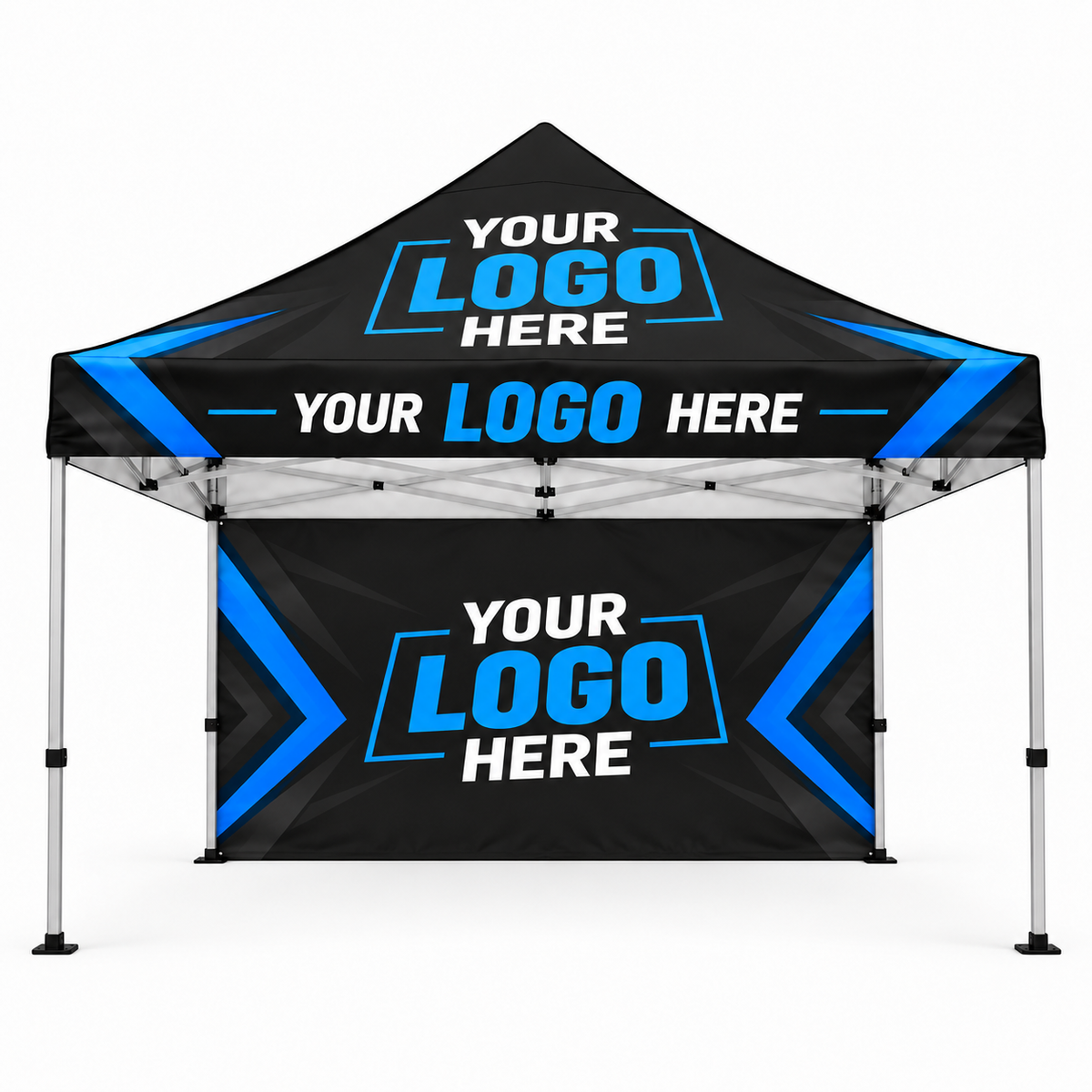 10×10 canopy + 1 Full Wall