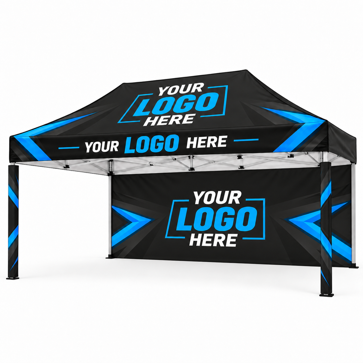 10×15 1 Full Wall + 2 Leg Covers