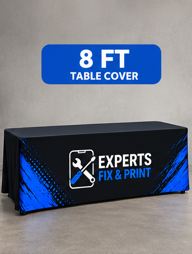 8 ft custom table cover