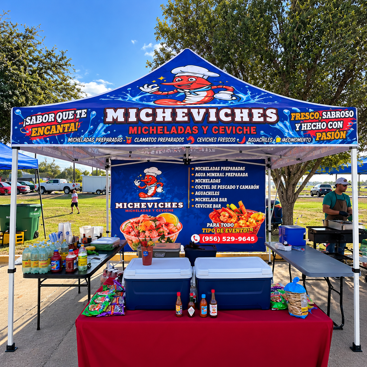 Commercial Grade Custom Canopy 10x10