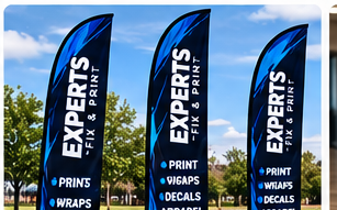 Feather Flags - Experts Fix & Print